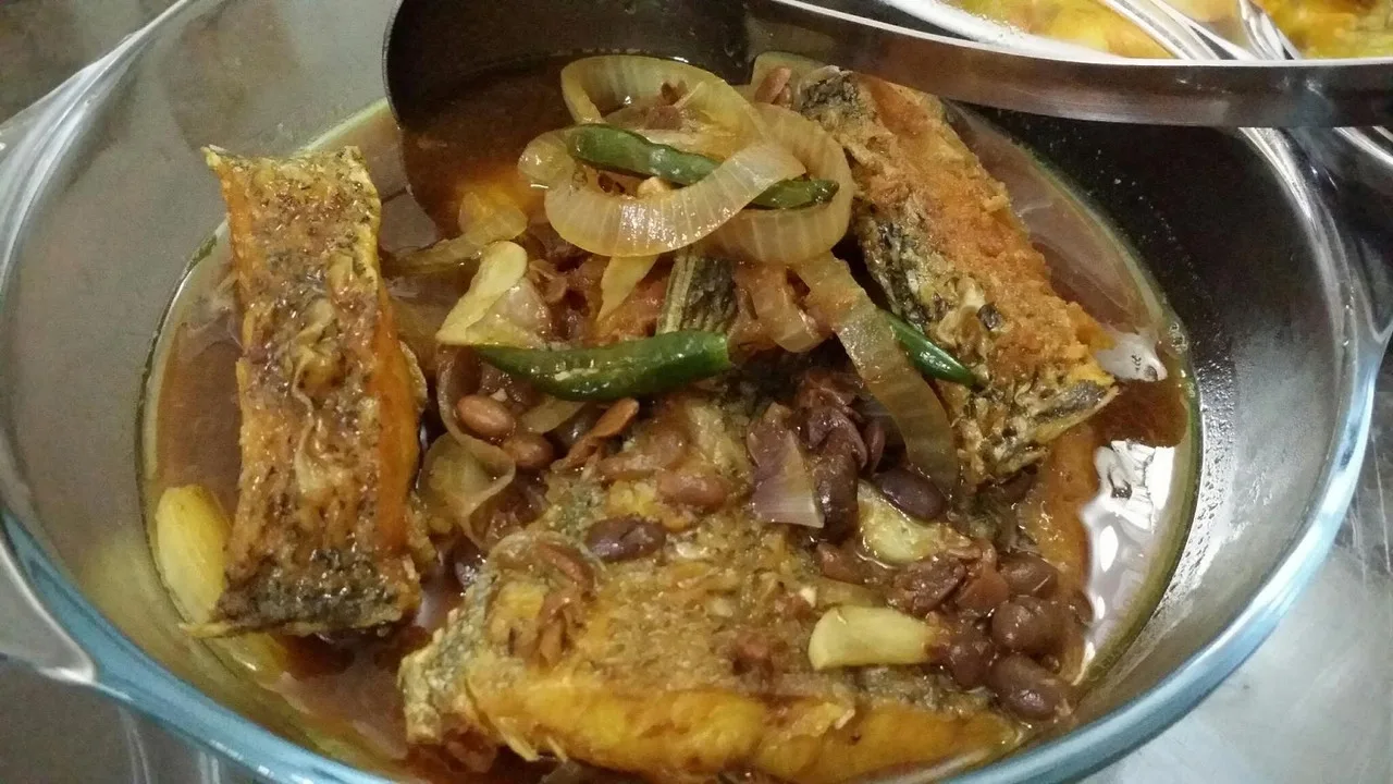 ikan masak taucu