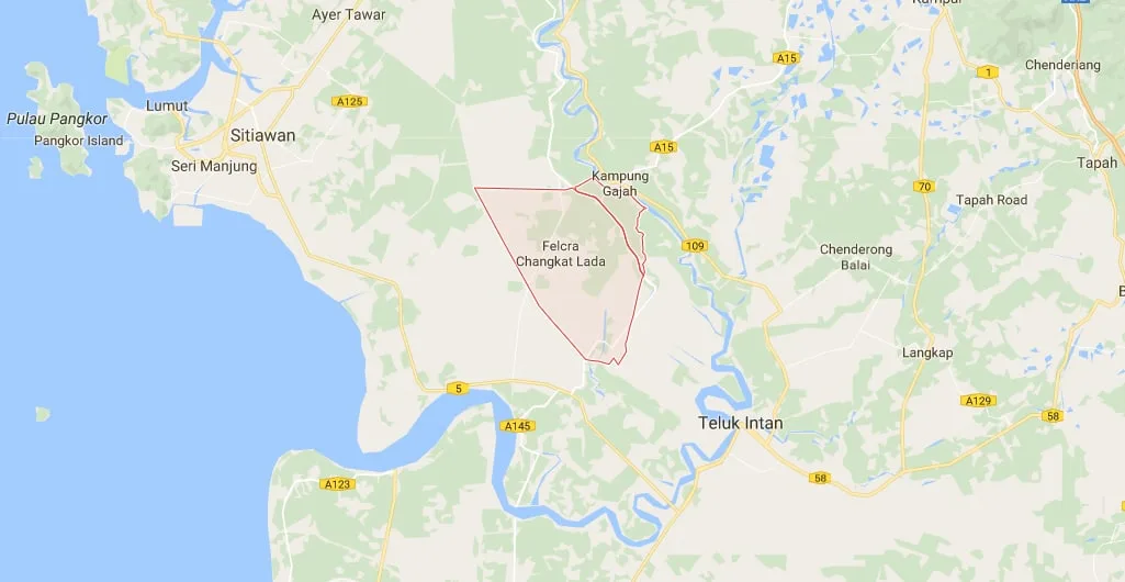 peta pasir salak