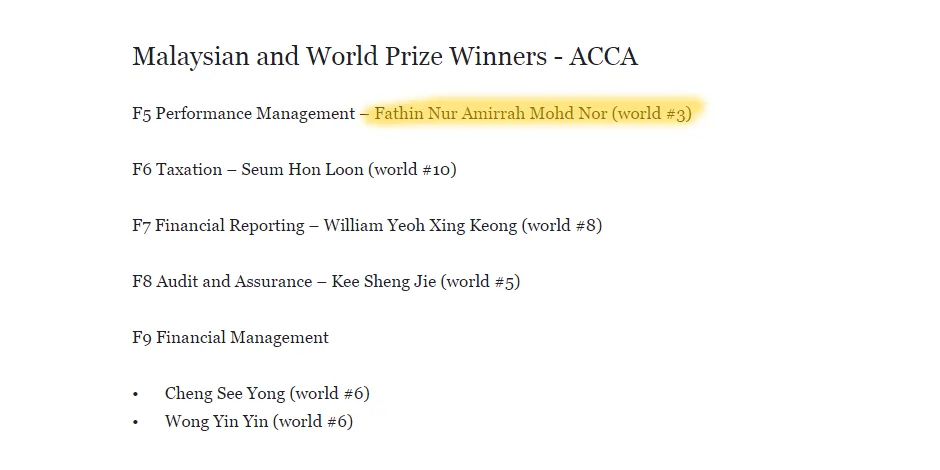 acca winner