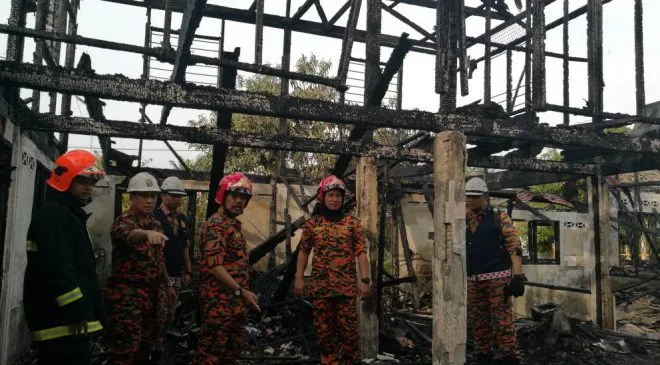 Ibu Dan Anak Mati Rentung Dalam Berpelukan Di Bagan Datuk