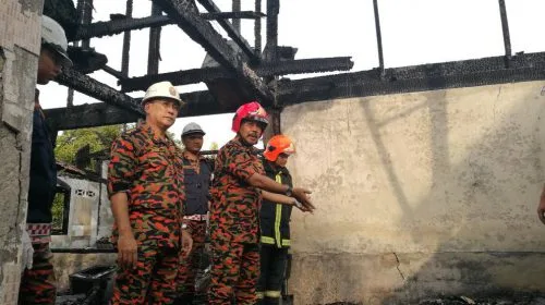 Ibu Dan Anak Mati Rentung Dalam Berpelukan Di Bagan Datuk