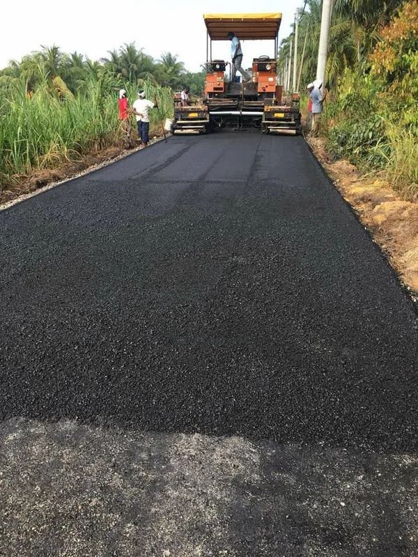 Jalan Raya Getah Di Teluk Intan Adalah Yang Pertama Di Malaysia