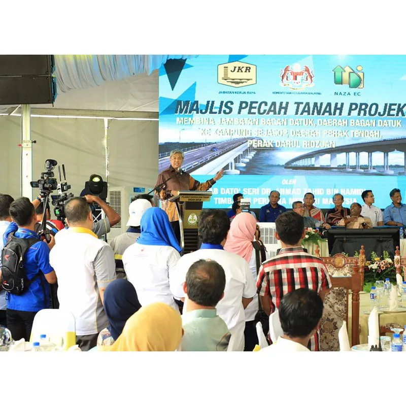 Jambatan Baru Menghubungkan Bagan Datuk Dengan Perak Tengah