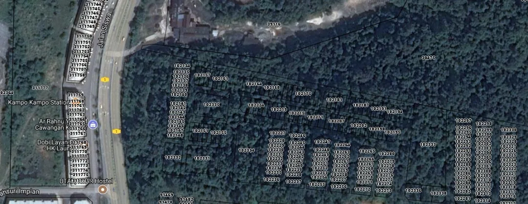 Rancangan pembinaan di Green Ridge