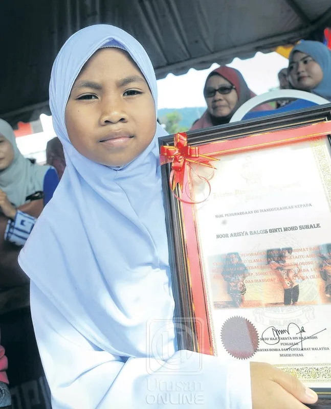 Pelajar SK Seri Langkap Terima Anugerah Wira Cilik