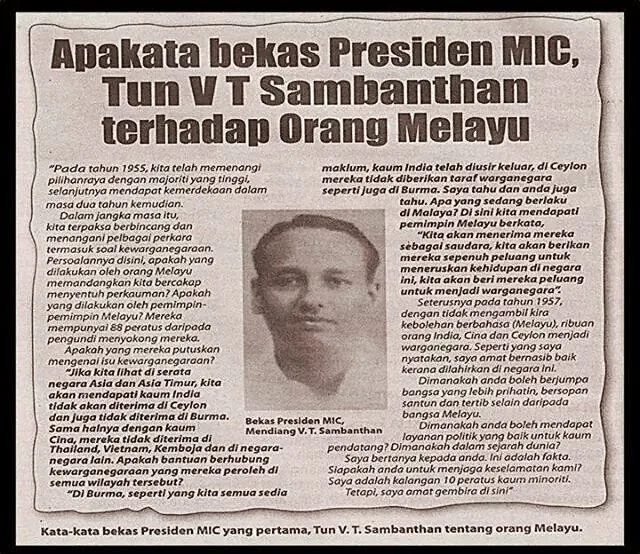 Salah Seorang Pengasas Malaysia Dari Sungai Siput
