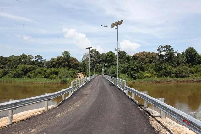 Jambatan Tanpa Tiang Paling Panjang Asia Ada Di Gerik
