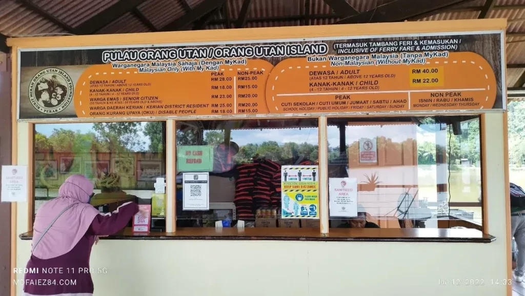Pulau Orang Utan Di Bukit Merah, Perak