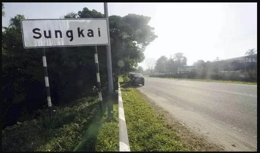 peta sungkai