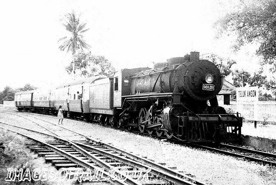 Operasi Keretapi Wap Teluk Anson Ke Tapah Road Tahun 1969