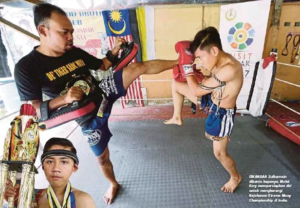 Budak Dari Taiping Juara Dunia Tinju Muay Thai 2016