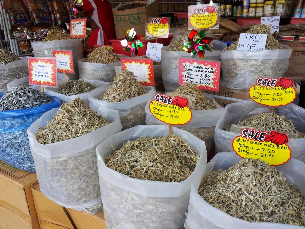 Ikan Bilis Mata Biru Cukup Popular Di Pulau Pangkor