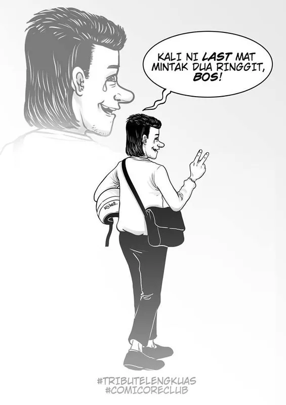 Kartunis Lengkuas Dari Bota Kiri
