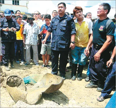 Bom Perang Dunia Ke 2 Pernah Ditemui Di Tambun