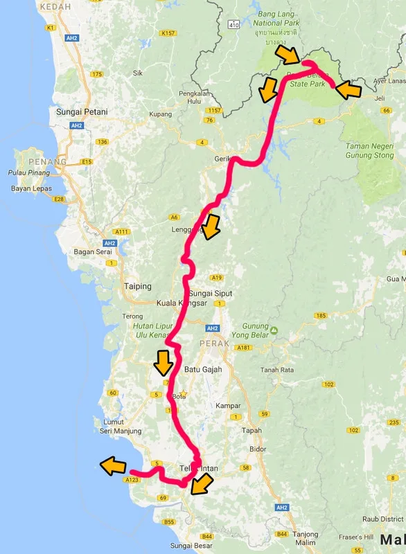 Dimanakah Punca Sungai Perak Yang Sebenarnya