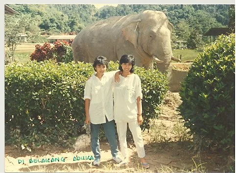 aduka dibelakang