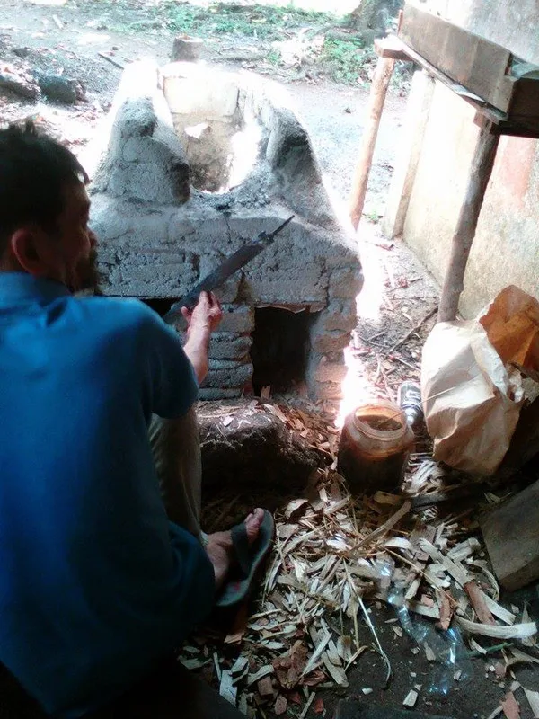 There Are Still Individuals Who Produce Machetes and Keris Traditionally in Bagan Serai
