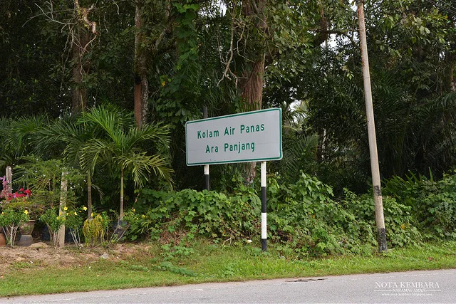 kolam air panas ara panjang