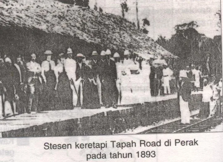 Sejarah Landasan Kereta Api Teluk Intan Ke Tapah Road