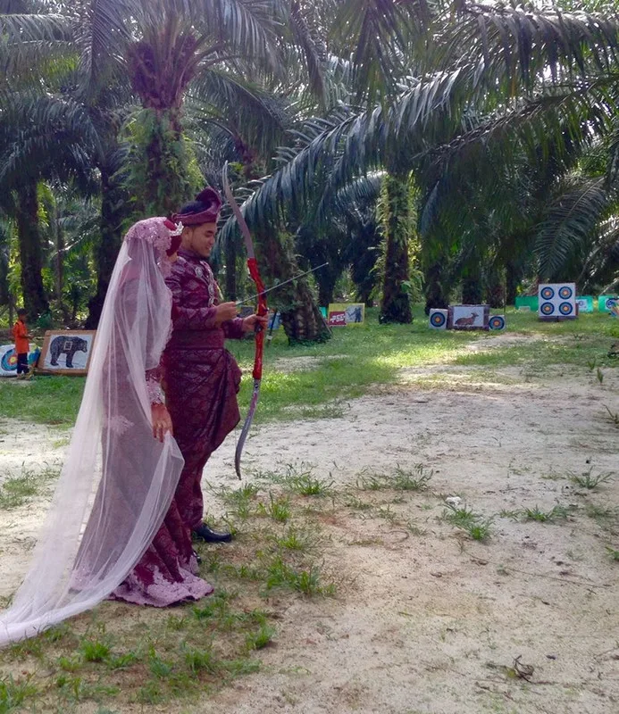 pengantin memanah