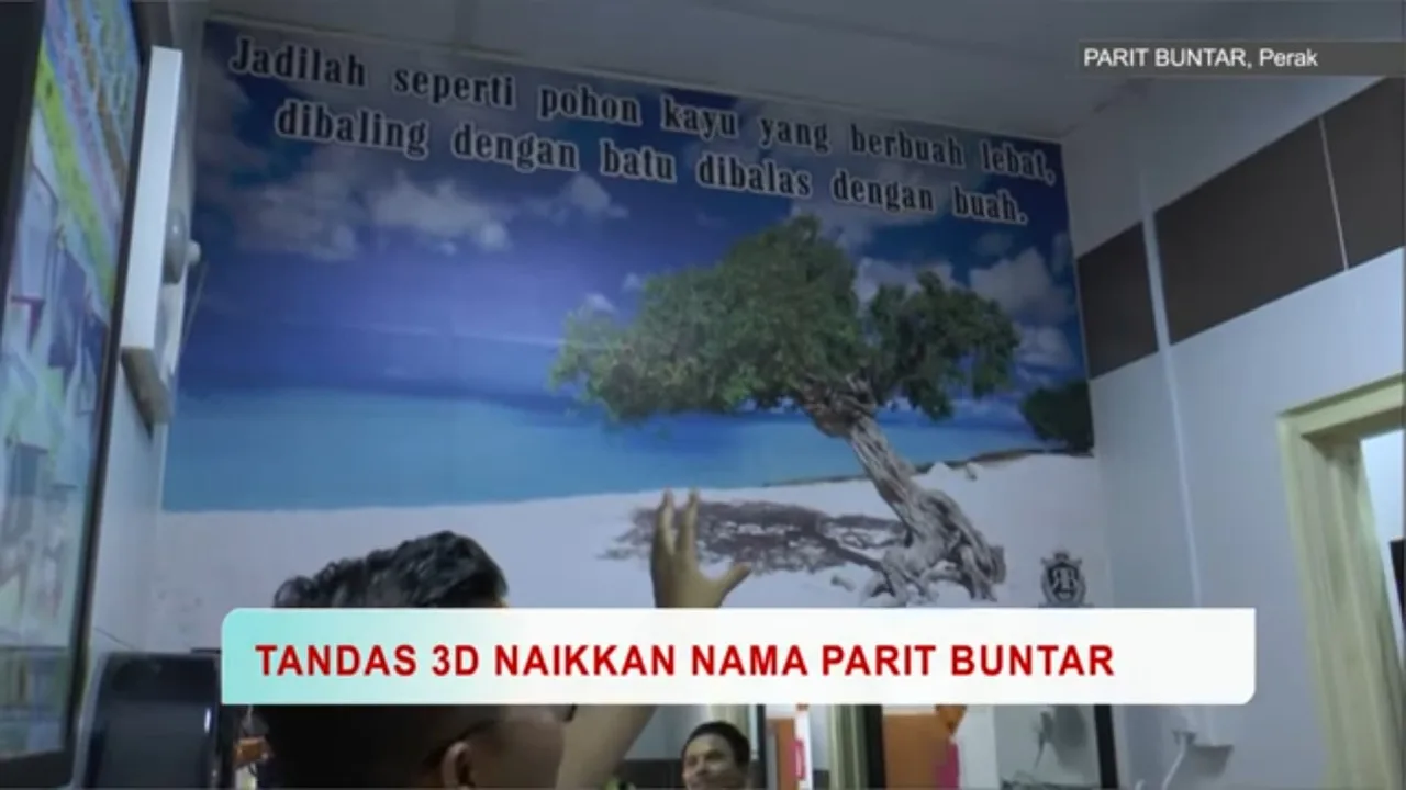 Tandas 3D Parit Buntar Yang Pertama Di Perak