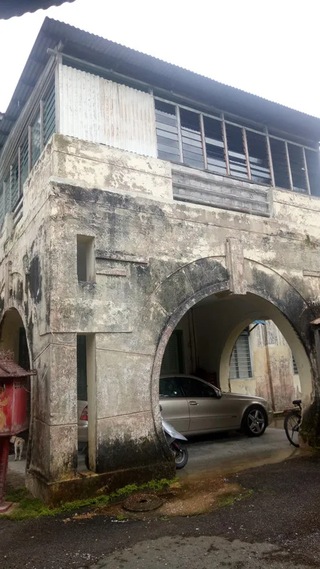 Napier Freemason Lodge Teluk Anson, Rumah Hantu Inggeris