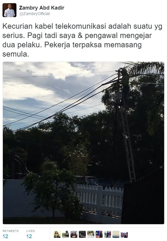 Perak MB twitter