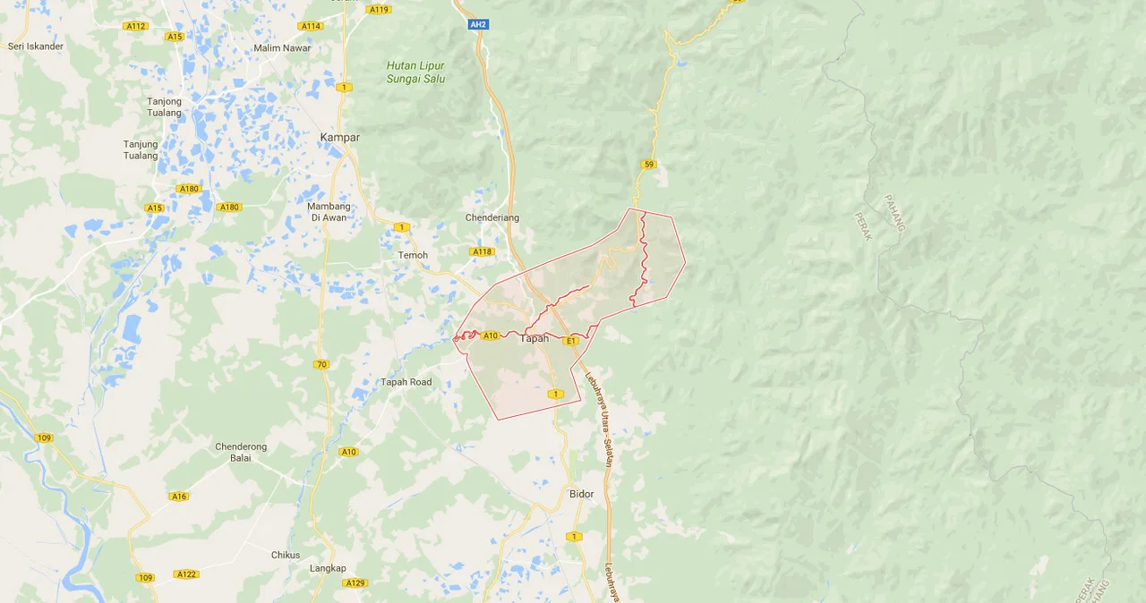 Tapah map