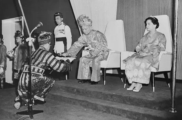 first agong coronation