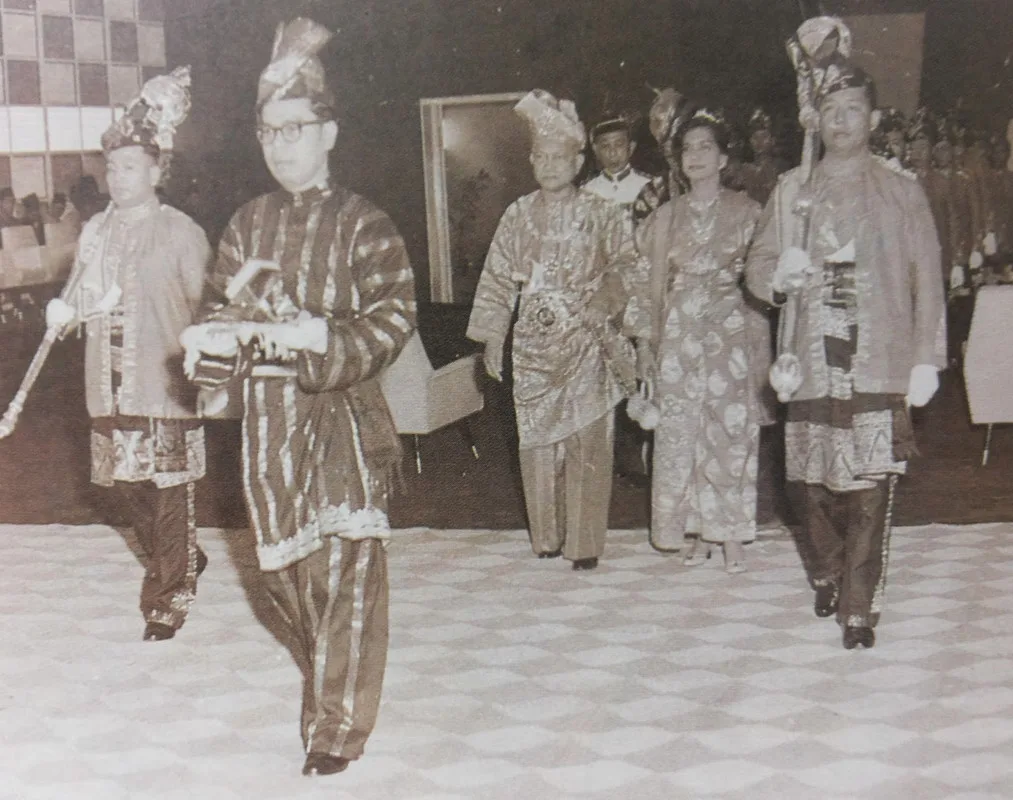first agong coronation