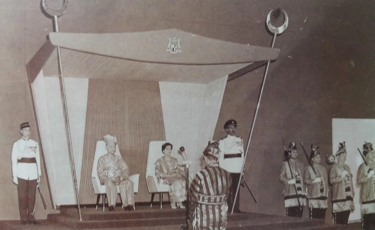 first agong coronation