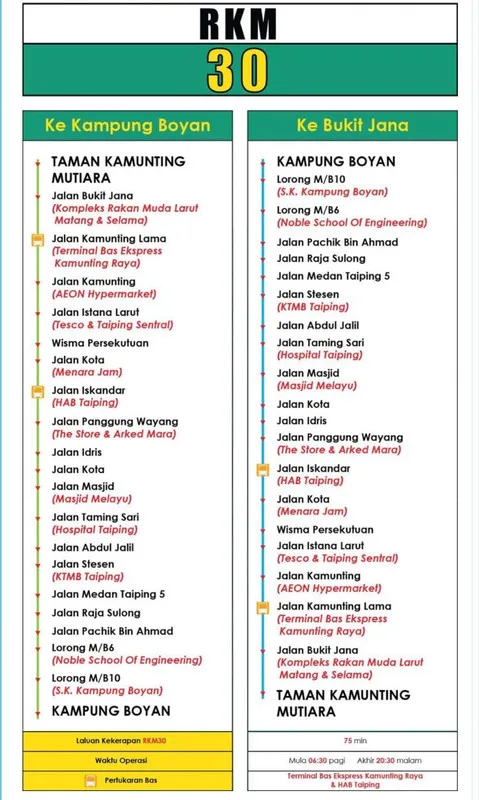 New route