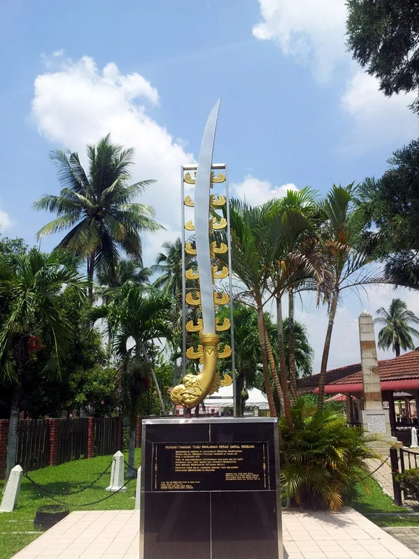 Perak warriors monument in Pasir Salak