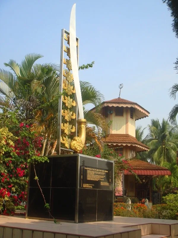 Perak warriors monument in Pasir Salak