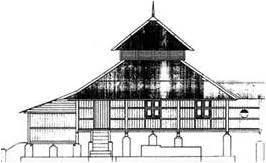 Papan Mosque floor plan
