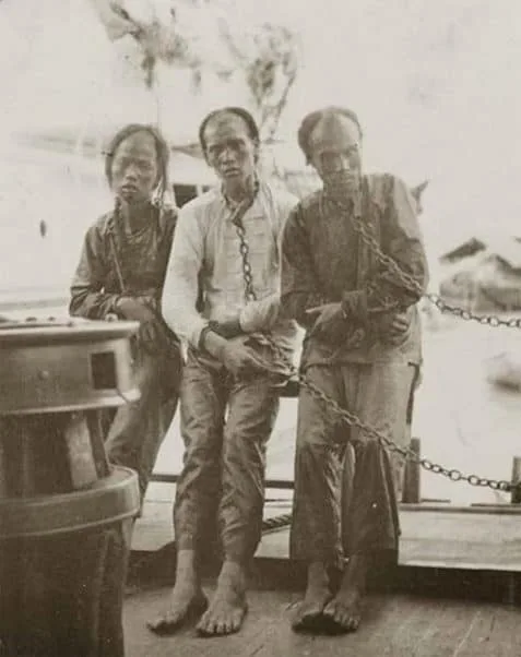 Chinese Pirate Attack on a British Ship in Larut in 1873