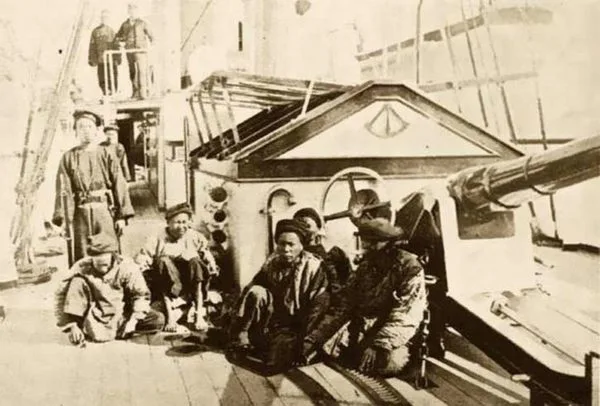 Chinese Pirate Attack on a British Ship in Larut in 1873
