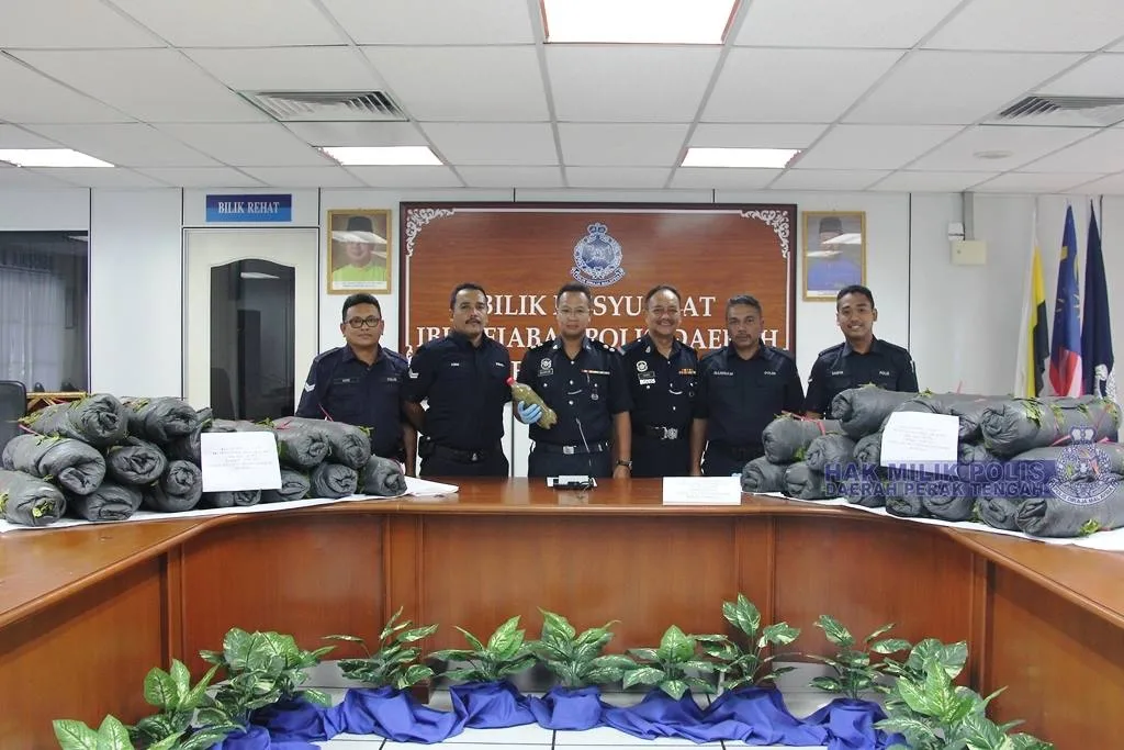 Boss Ketum Perak Tengah Ditumpas Polis 