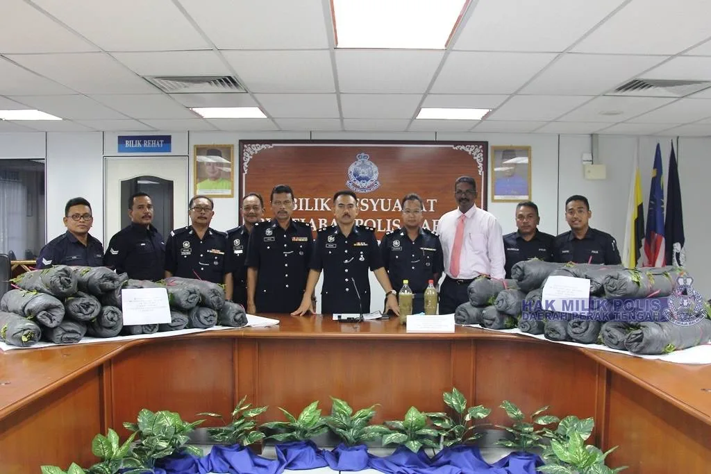 Boss Ketum Perak Tengah Ditumpas Polis 