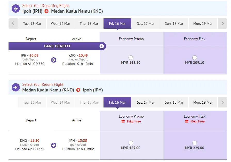 Ipoh-Medan Flights to Resume