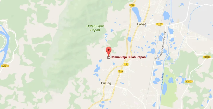 peta istana billah