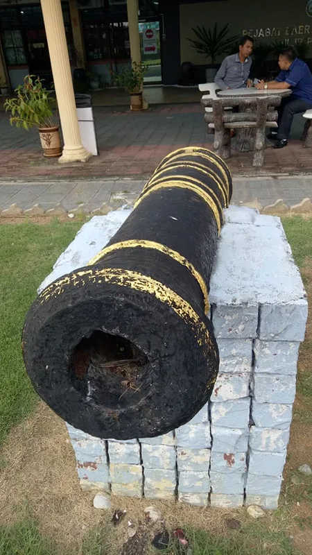 The History of the Old Cannons at the Hilir Perak District and Land Office