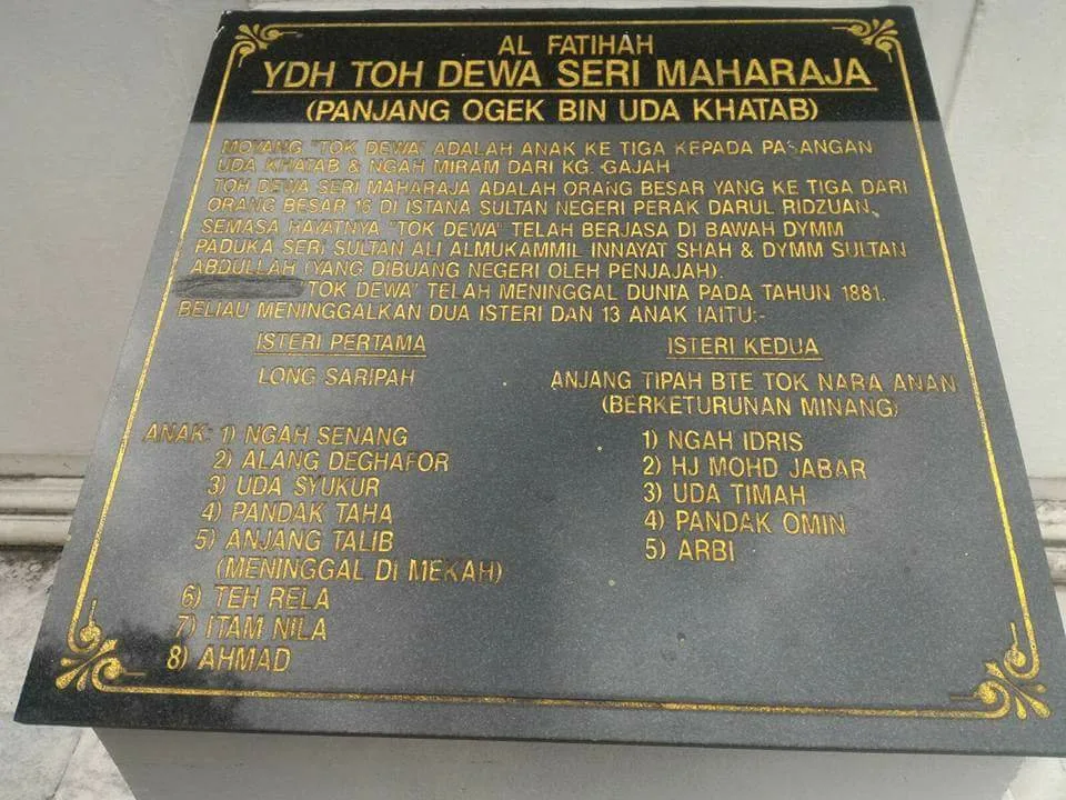 Get to Know the Ruler of Mukim Lambor Before British Colonization