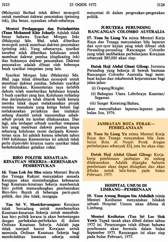 The Story of the Sultan Idris Shah II Bridge in Bota, Perak
