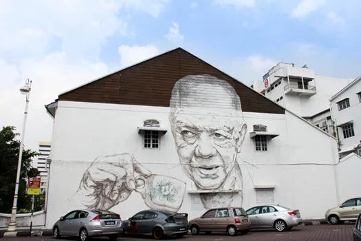 Controversy over the Old Man Mural at Oldtown White Coffee, Ipoh