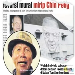 Controversy over the Old Man Mural at Oldtown White Coffee, Ipoh