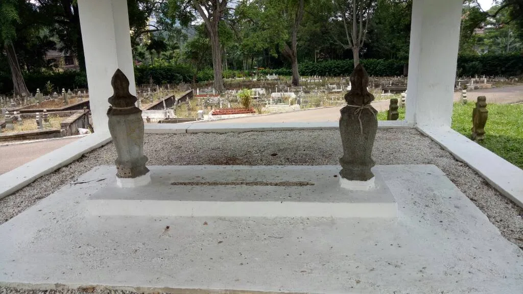 Tomb of the 18th Sultan of Perak in the state of Johor