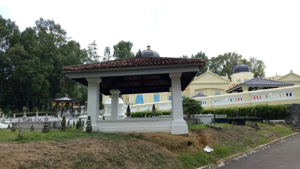 Tomb of the 18th Sultan of Perak in the state of Johor
