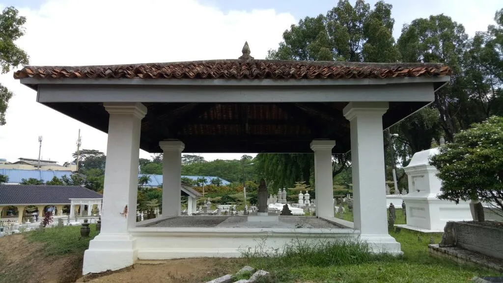 Tomb of the 18th Sultan of Perak in the state of Johor