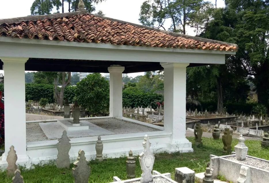 Tomb of the 18th Sultan of Perak in the state of Johor